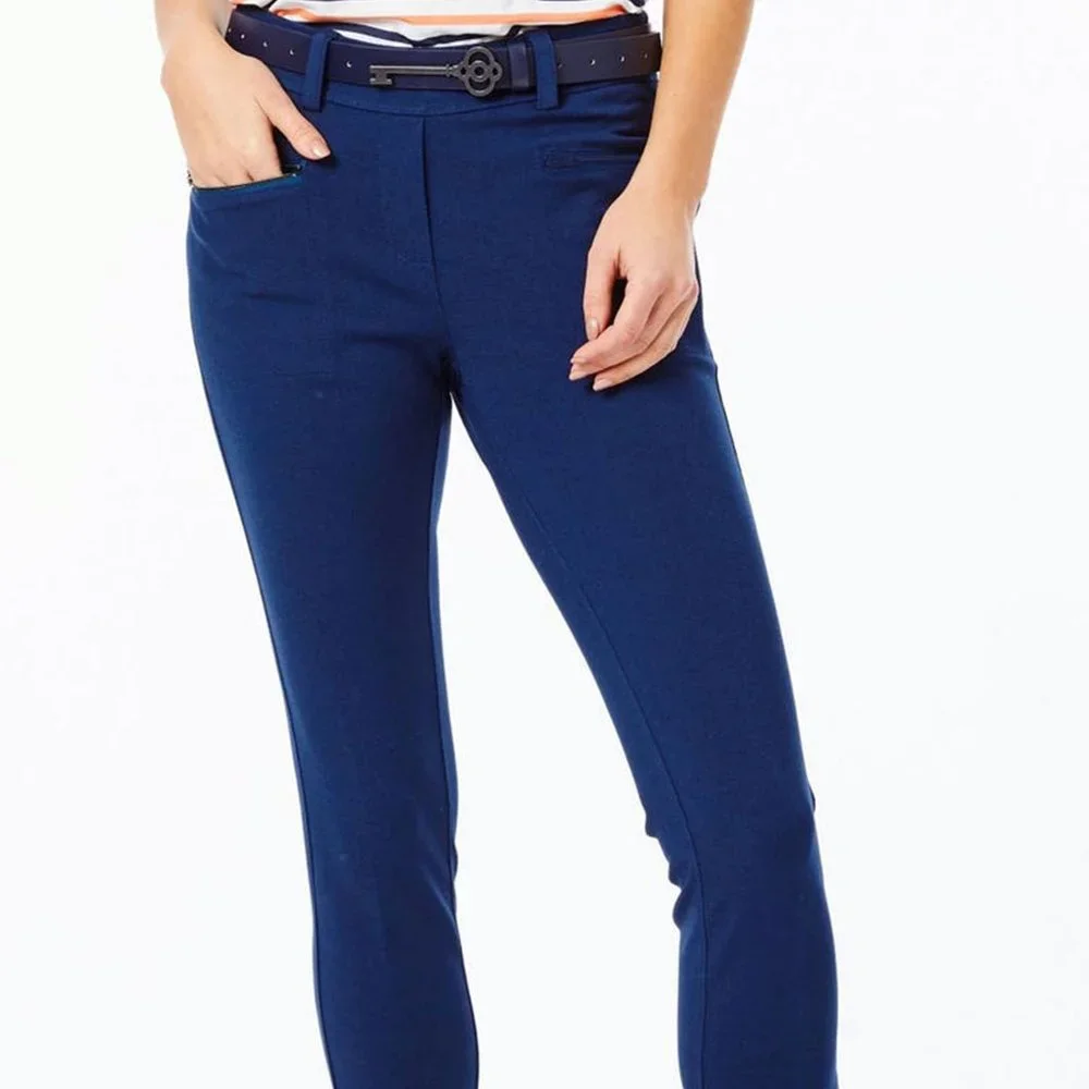 Belyn Key Commuter Crop Pant (Ink - Navy) - Picture 2 of 4